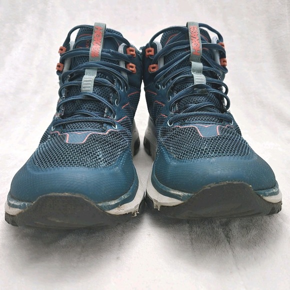Hoka Sky Toa GTX GoreTex Vibram Hiking Boots Sz 10.5 Trail Running Active Shoes - Picture 14 of 15